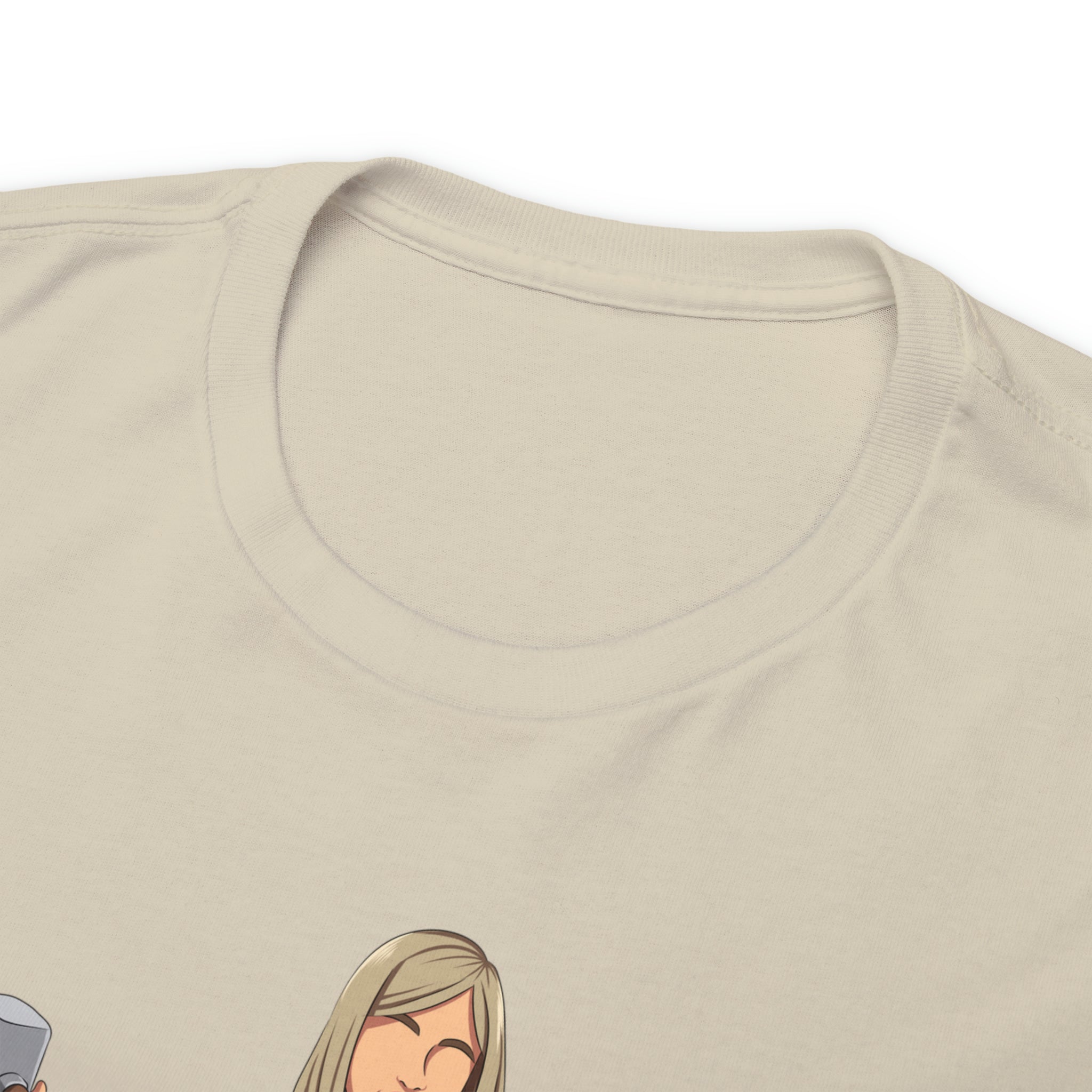 A person working hard to better his/herself - Heavy Cotton Self-Made T-shirt - self-made woman #3 - Breakthrough Collection