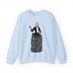 A person working hard to better his/herself - Self-Made Sweatshirt Heavy Blend™ Crewneck - woman #3 - Breakthrough Collection