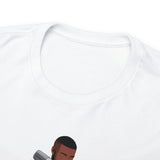 A person working hard to better his/herself - Heavy Cotton Self-Made T-shirt - Self-Made Man #6 - Breakthrough Collection