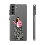 A person working hard to better his/herself - Clear Case - Self-Made Woman #13 - Breakthrough Collection