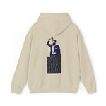 A person working hard to better his/herself - Heavy Blend™ Self-Made Hoodie - Man #12