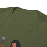 A person working hard to better his/herself - Heavy Cotton Self-Made T-shirt - Self-Made Man #2 - Breakthrough Collection