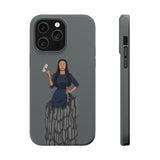 A person working hard to better his/herself - Magsafe Tough Case - self-made woman #6 - Breakthrough Collection