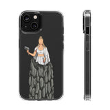 A person working hard to better his/herself - Clear Case - Self-Made Woman #11 - Breakthrough Collection