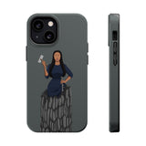 A person working hard to better his/herself - Magsafe Tough Case - self-made woman #6 - Breakthrough Collection