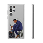 A person working hard to better his/herself - Clear Case - Self-Made Man #11 - Breakthrough Collection