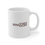 A person working hard to better his/herself - Ceramic Mug 11oz - Self-Made Man #9 - Breakthrough Collection