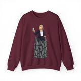 A person working hard to better his/herself - Self-Made Sweatshirt Heavy Blend™ Crewneck - woman #3 - Breakthrough Collection