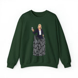 A person working hard to better his/herself - Self-Made Sweatshirt Heavy Blend™ Crewneck - woman #3 - Breakthrough Collection