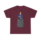 A person working hard to better his/herself - Heavy Cotton Self-Made T-shirt - Self-Made Man #8 - Breakthrough Collection