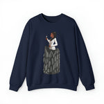 A person working hard to better his/herself - Self-Made Sweatshirt Heavy Blend™ Crewneck - woman #4 -Breakthrough Collection