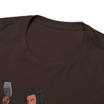 A person working hard to better his/herself - Heavy Cotton Self-Made T-shirt - Self-Made Man #2 - Breakthrough Collection