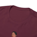 A person working hard to better his/herself - Heavy Cotton Self-Made T-shirt - self-made woman #1 - Breakthrough Collection