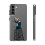 A person working hard to better his/herself - Clear Case - Self-Made Man #7 - Breakthrough Collection