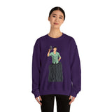A person working hard to better his/herself - Heavy Blend™ Crewneck Sweatshirt - Man #15 - Breakthrough Collection