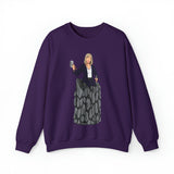 A person working hard to better his/herself - Self-Made Sweatshirt Heavy Blend™ Crewneck - woman #3 - Breakthrough Collection