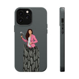 A person working hard to better his/herself - MagSafe Tough Case - self-made woman #13 - Breakthrough Collection