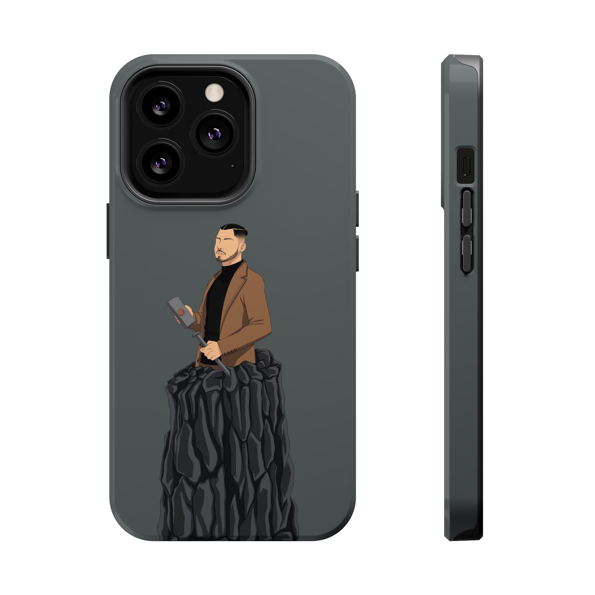 A person working hard to better his/herself - MagSafe Tough Case - Man #14 - Breakthrough Collection