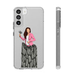 A person working hard to better his/herself - Clear Case - Self-Made Woman #13 - Breakthrough Collection