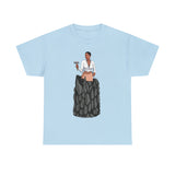 A person working hard to better his/herself - Heavy Cotton Self-Made T-shirt - self-made woman #1 - Breakthrough Collection