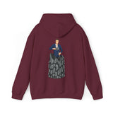 A person working hard to better his/herself - Heavy Blend™ Self-Made Hoodie - Man #5