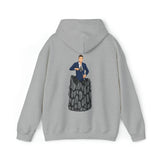 A person working hard to better his/herself - Heavy Blend™ Self-Made Hoodie - Man #5