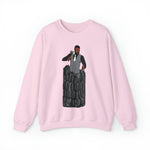 A person working hard to better his/herself - Self-Made Sweatshirt Heavy Blend™ Crewneck - Man #6 - Breakthrough Collection