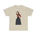 A person working hard to better his/herself - Heavy Cotton Self-Made T-shirt - Self-Made Man #9 - Breakthrough Collection