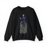 A person working hard to better his/herself - Self-Made Sweatshirt Heavy Blend™ Crewneck - woman #2 - Breakthrough Collection