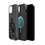 A person working hard to better his/herself - MagSafe Tough Case - Self-Made Man #13 - Breakthrough Collection