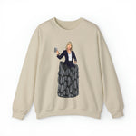 A person working hard to better his/herself - Self-Made Sweatshirt Heavy Blend™ Crewneck - woman #3 - Breakthrough Collection