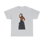 A person working hard to better his/herself - Heavy Cotton Self-Made T-shirt - Self-Made Man #9 - Breakthrough Collection