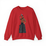 A person working hard to better his/herself - Self-Made Sweatshirt Heavy Blend™ Crewneck - Man #9 - Breakthrough Collection