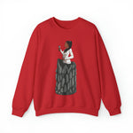 A person working hard to better his/herself - Self-Made Sweatshirt Heavy Blend™ Crewneck - woman #4 -Breakthrough Collection