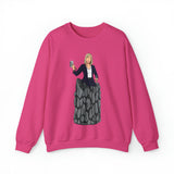 A person working hard to better his/herself - Self-Made Sweatshirt Heavy Blend™ Crewneck - woman #3 - Breakthrough Collection