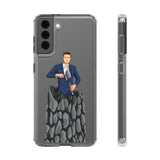 A person working hard to better his/herself - Clear Case - Self-Made Man #5 - Breakthrough Collection