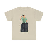 A person working hard to better his/herself - Heavy Cotton Self-Made T-shirt - Self-Made Man #15 - Breakthrough Collection