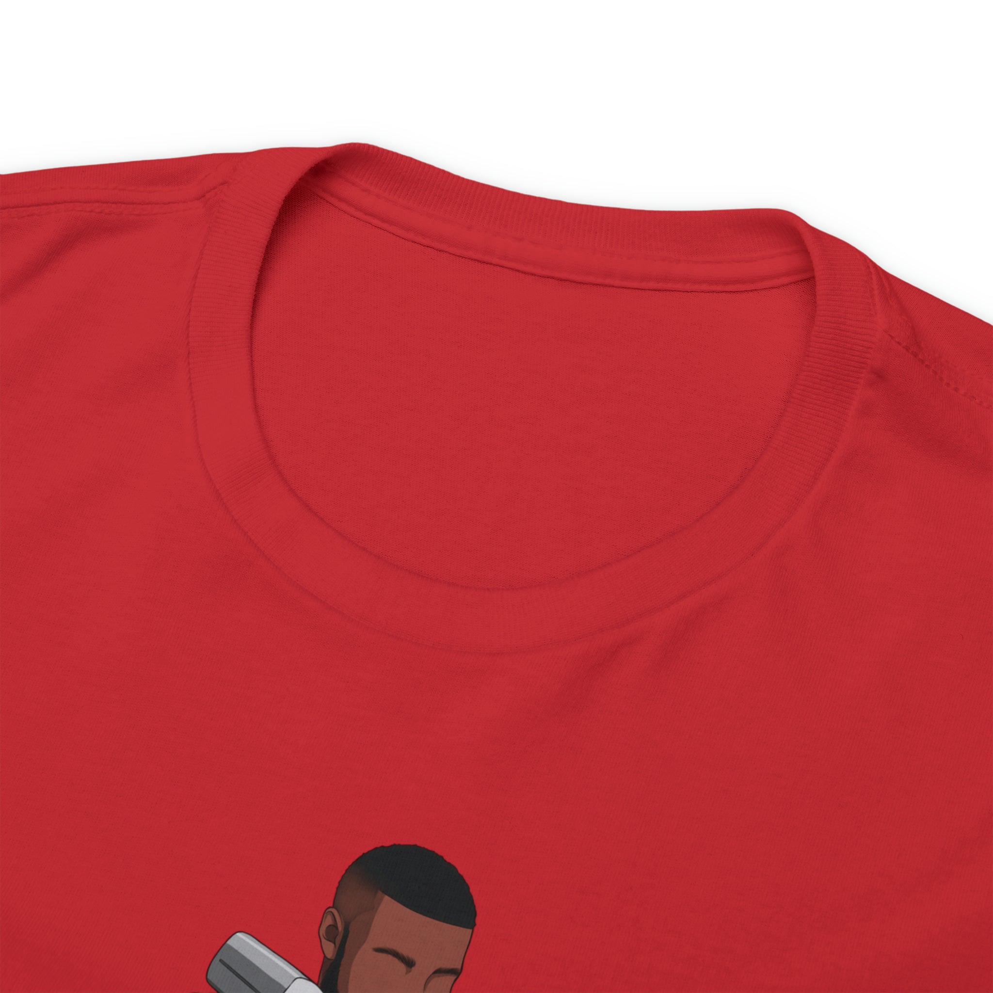 A person working hard to better his/herself - Heavy Cotton Self-Made T-shirt - Self-Made Man #6 - Breakthrough Collection