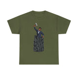 A person working hard to better his/herself - Heavy Cotton Self-Made T-shirt - Self-Made Man #1 - Breakthrough Collection