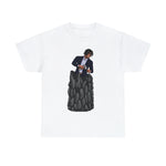 A person working hard to better his/herself - Heavy Cotton Self-Made T-shirt - Self-Made Man #4 - Breakthrough Collection