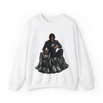 A person working hard to better his/herself - Self-Made Sweatshirt Heavy Blend™ Crewneck - Man #13 - Breakthrough Collection
