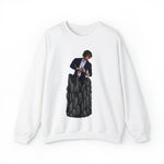 A person working hard to better his/herself - Self-Made Sweatshirt Heavy Blend™ Crewneck - Man #4 - Breakthrough Collection