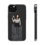 A person working hard to better his/herself - Clear Case - Self-Made Woman #14