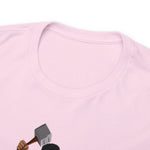 A person working hard to better his/herself - Heavy Cotton Self-Made T-shirt - Self-Made Man #9 - Breakthrough Collection