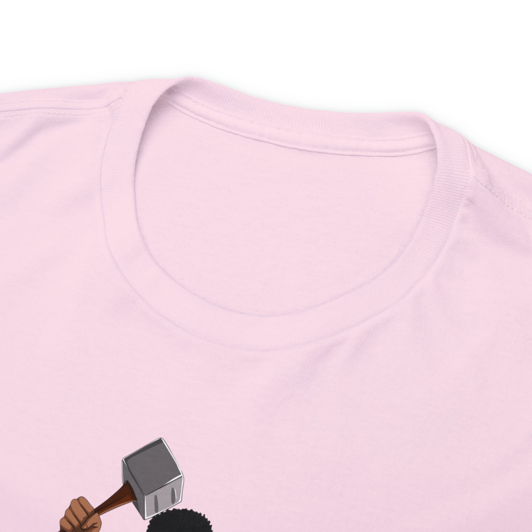 A person working hard to better his/herself - Heavy Cotton Self-Made T-shirt - Self-Made Man #9 - Breakthrough Collection