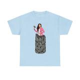 A person working hard to better his/herself - Heavy Cotton Self-Made T-shirt - self-made woman #13 - Breakthrough Collection