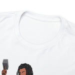 A person working hard to better his/herself - Heavy Cotton Self-Made T-shirt - Self-Made Man #2 - Breakthrough Collection