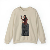 A person working hard to better his/herself - Self-Made Sweatshirt Heavy Blend™ Crewneck - Man #2 - Breakthrough Collection