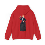 A person working hard to better his/herself - Heavy Blend™ Self-Made Hoodie - Man #16