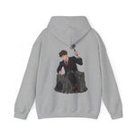 A person working hard to better his/herself - Heavy Blend™ Hoodie - Man #17 - Breakthrough Collection